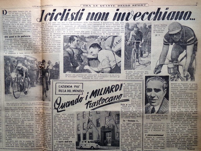 La Tribuna Italia Illustrata 11 Novembre 1945 Gallup Donne Cinema …