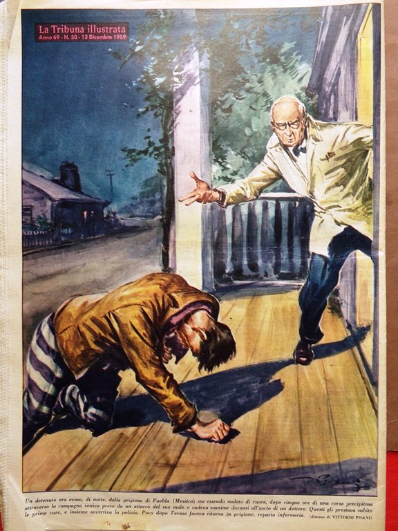 La Tribuna Italia Illustrata 13 Dicembre 1959 Novarro Scotland Yard …