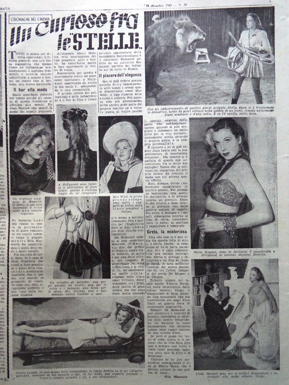 La Tribuna Italia Illustrata 14 Dicembre 1947 Indipendenza Birmania Sfingi …