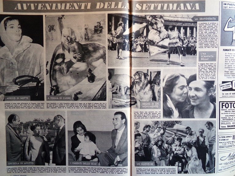 La Tribuna Italia Illustrata 14 Giugno 1959 Scimmie Spazio Festival …