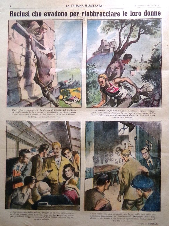 La Tribuna Italia Illustrata 14 Settembre 1947 Abd el-Krim Garbo …