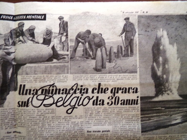 La Tribuna Italia Illustrata 14 Settembre 1947 Abd el-Krim Garbo …