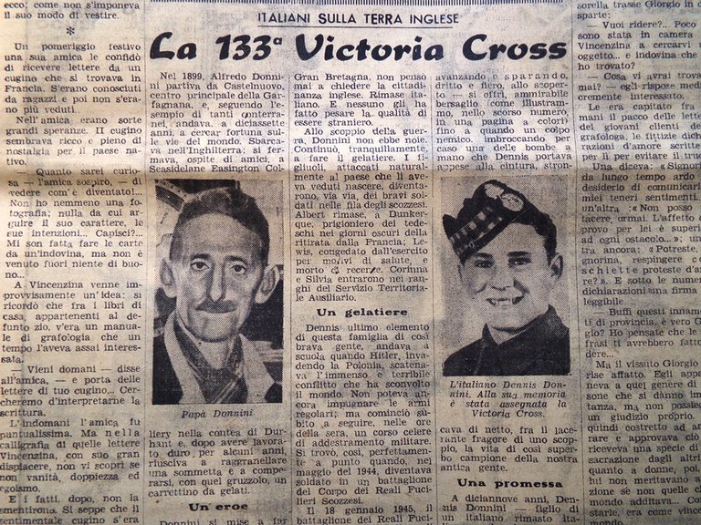 La Tribuna Italia Illustrata 15 Aprile 1945 WW2 Amazzonia Dennis …