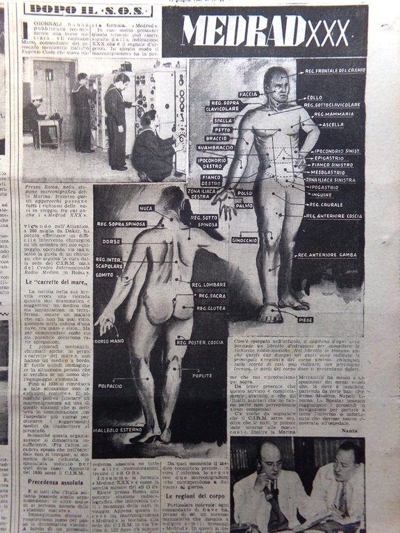 La Tribuna Italia Illustrata 15 Giugno 1947 Emigranti Argentina Medrad …