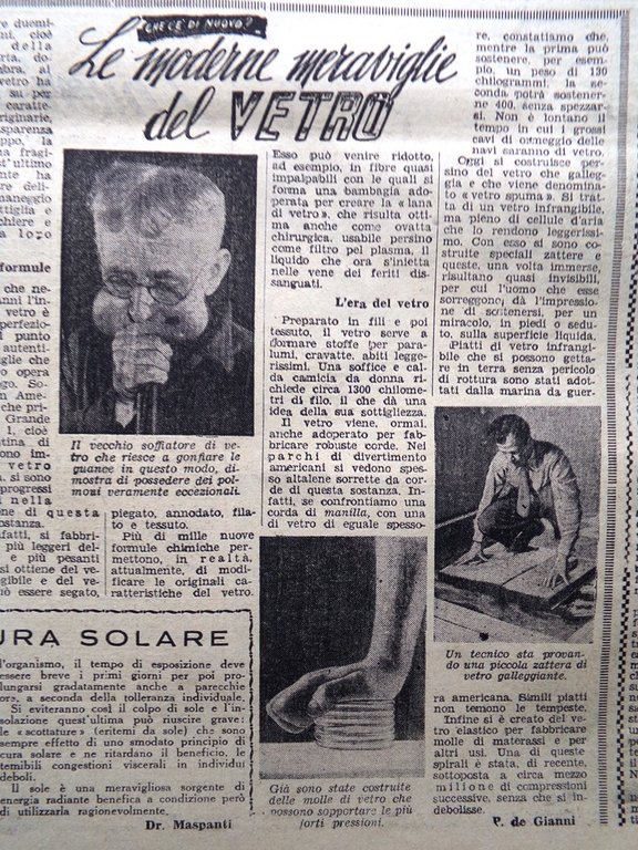 La Tribuna Italia Illustrata 17 Giugno 1945 WW2 Okinawa Ragazze …