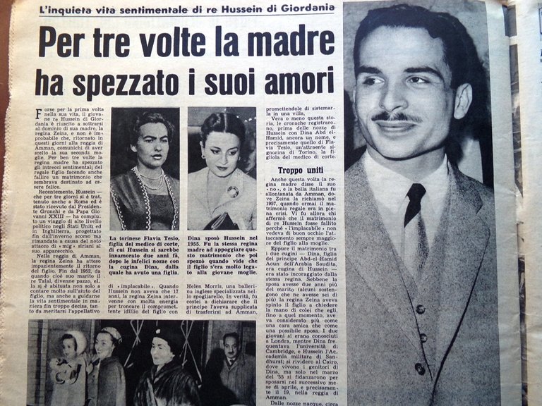 La Tribuna Italia Illustrata 17 Maggio 1959 Ekberg Bobet Hussein …