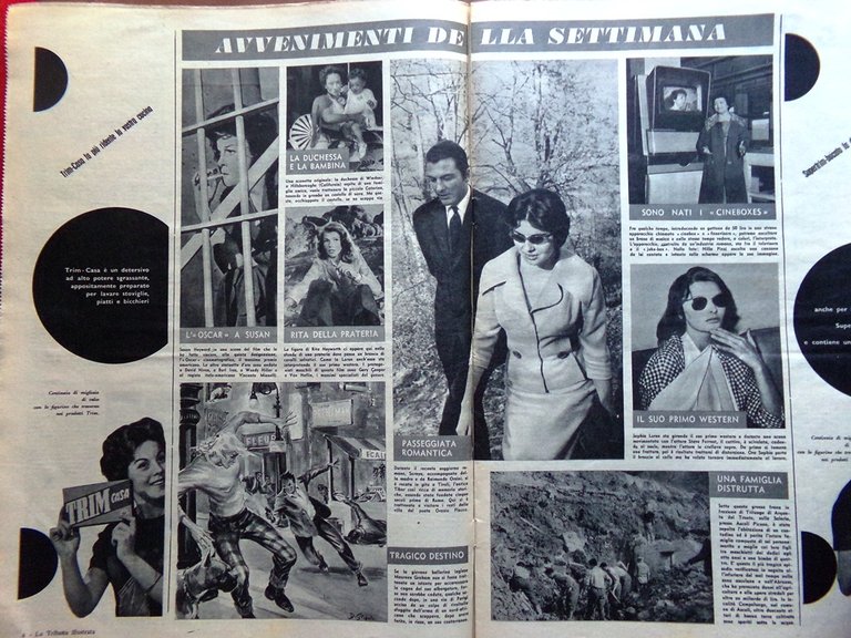 La Tribuna Italia Illustrata 19 Aprile 1959 Burnden Park Avery …