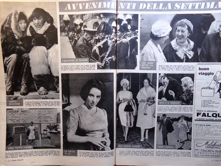 La Tribuna Italia Illustrata 19 Luglio 1959 Padre Pio Marilyn …