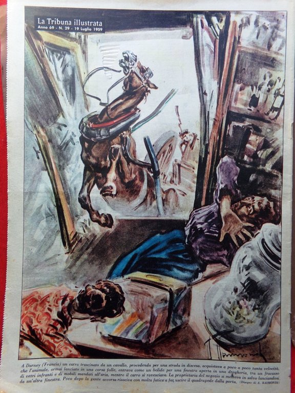 La Tribuna Italia Illustrata 19 Luglio 1959 Padre Pio Marilyn …