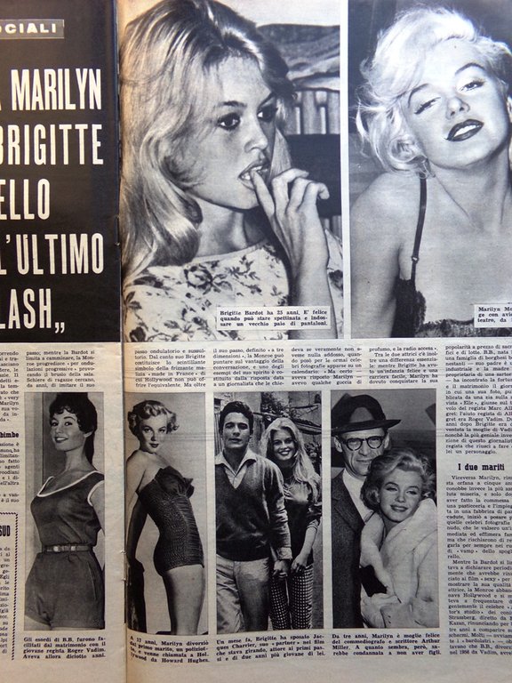 La Tribuna Italia Illustrata 19 Luglio 1959 Padre Pio Marilyn …