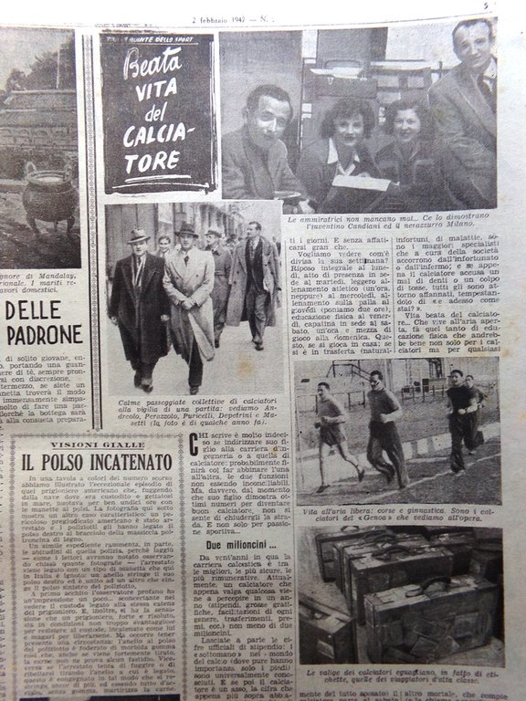 La Tribuna Italia Illustrata 2 Febbraio 1947 Ho Chi Minh …