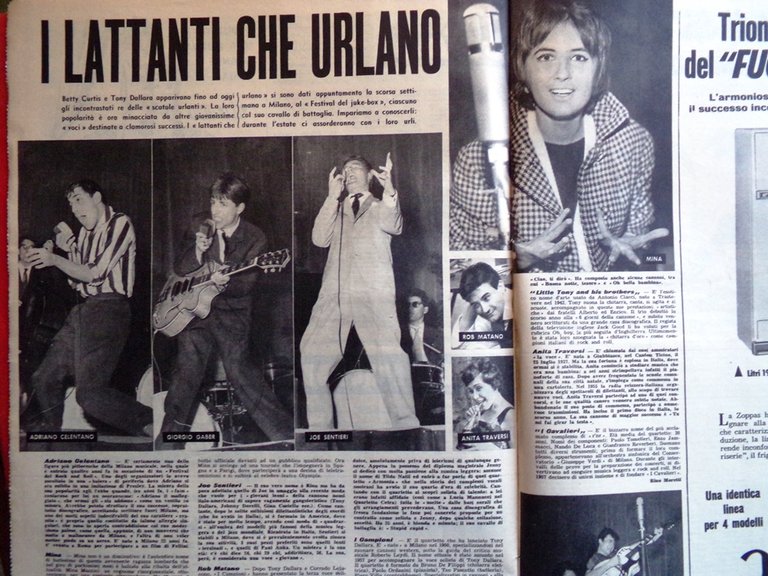 La Tribuna Italia Illustrata 21 Giugno 1959 Lyda Borelli Massignan …