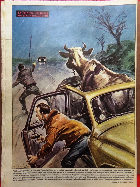 La Tribuna Italia Illustrata 22 Novembre 1959 Fame Mondo Sordi …