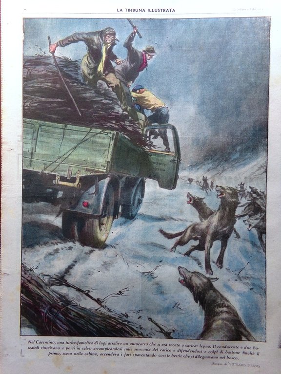 La Tribuna Italia Illustrata 23 Febbraio 1947 Igloo Radio Vaticano …