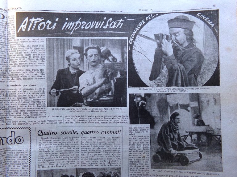 La Tribuna Italia Illustrata 23 Marzo 1947 Carne Balena Stalin …