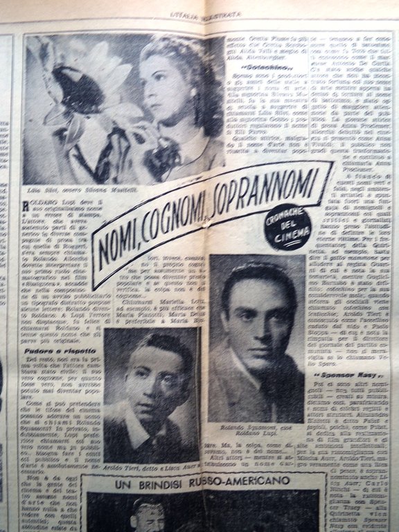 La Tribuna Italia Illustrata 24 Giugno 1945 WW2 Ribbentrop Weygand …