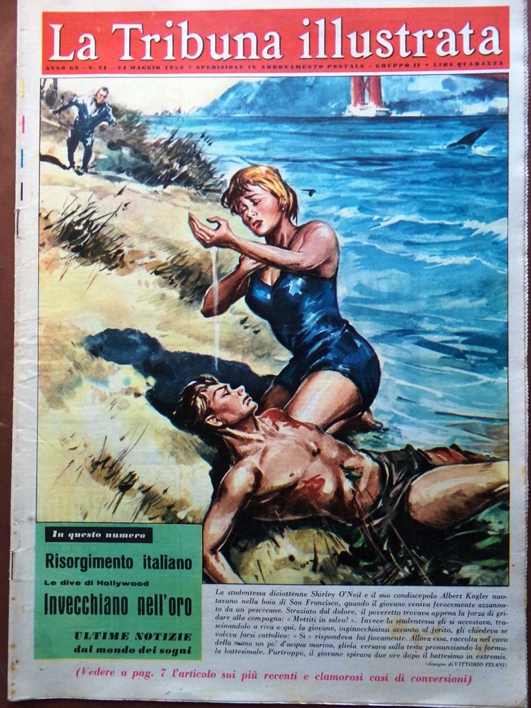 La Tribuna Italia Illustrata 24 Maggio 1959 Giro d'Italia Garbo …