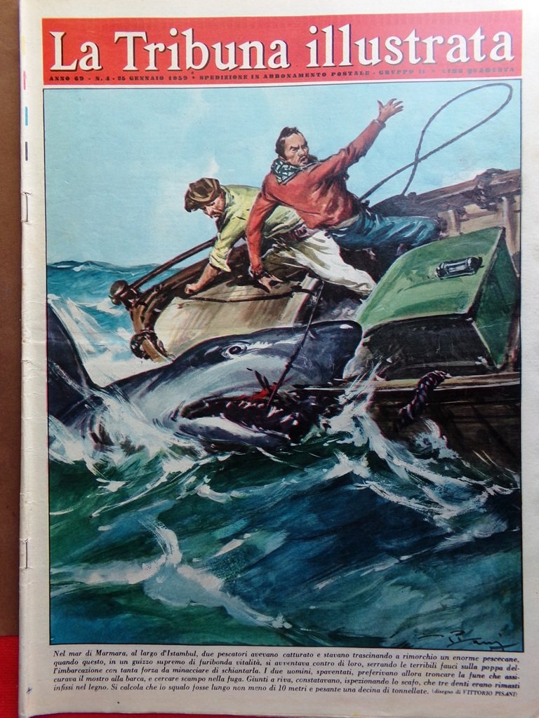 La Tribuna Italia Illustrata 25 Gennaio 1959 Fuji Novarro Astor …