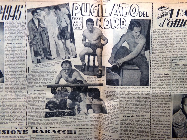La Tribuna Italia Illustrata 26 Agosto 1945 WW2 Crimini Guerra …