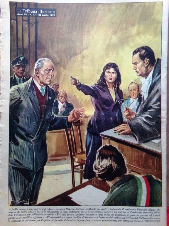La Tribuna Italia Illustrata 26 Aprile 1959 Nozze Akihito Relitti …