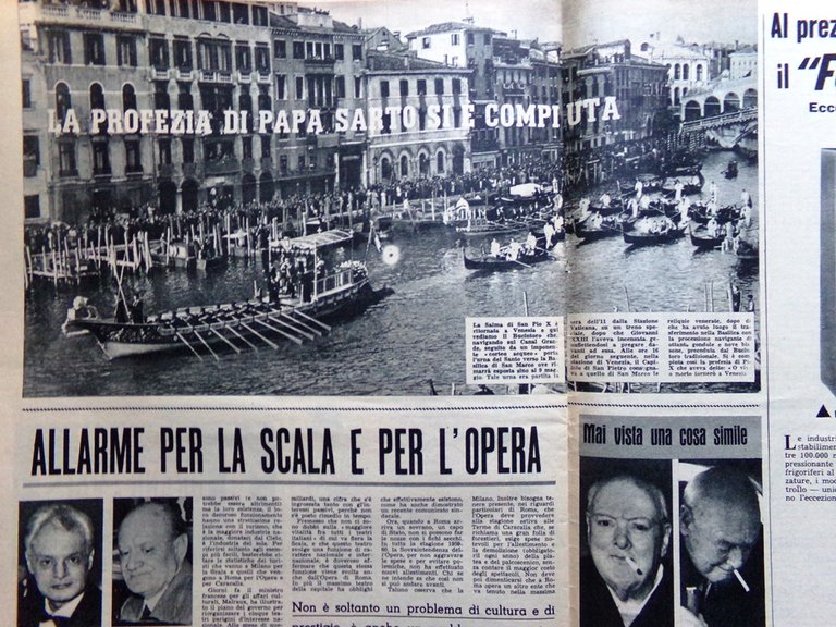 La Tribuna Italia Illustrata 26 Aprile 1959 Nozze Akihito Relitti …