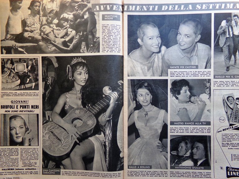 La Tribuna Italia Illustrata 26 Luglio 1959 Joe Sentieri Callas …