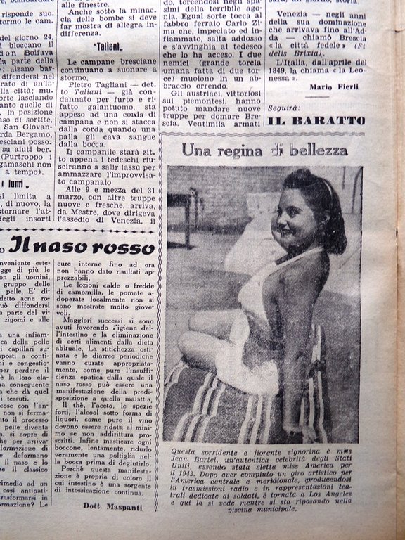 La Tribuna Italia Illustrata 27 Maggio 1945 WW2 Sumatra Cinecittà …