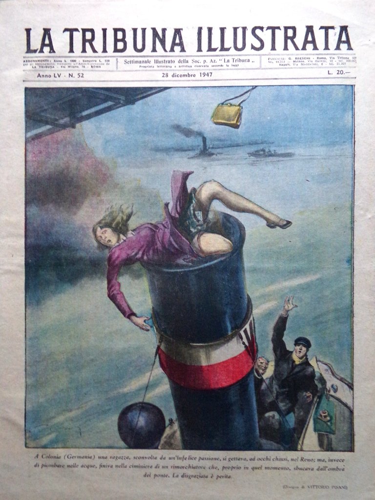 La Tribuna Italia Illustrata 28 Dicembre 1947 Natale Nido di …