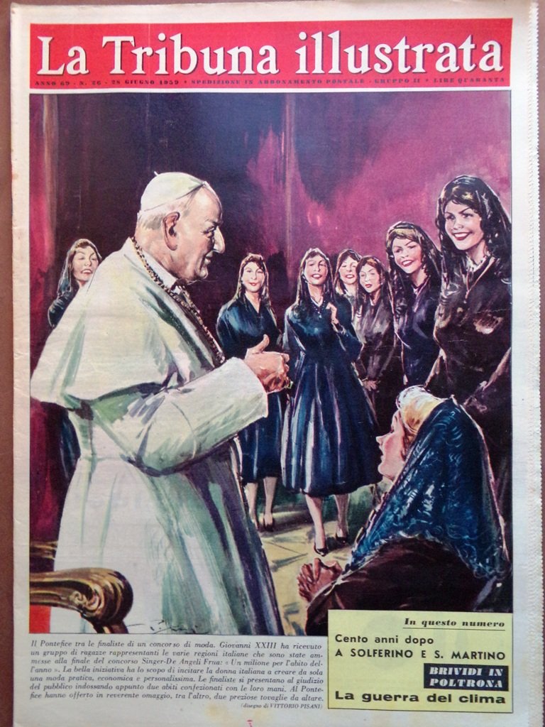 La Tribuna Italia Illustrata 28 Giugno 1959 Figli di Medea …