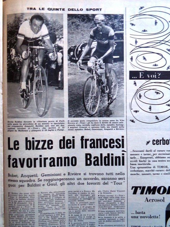 La Tribuna Italia Illustrata 28 Giugno 1959 Figli di Medea …