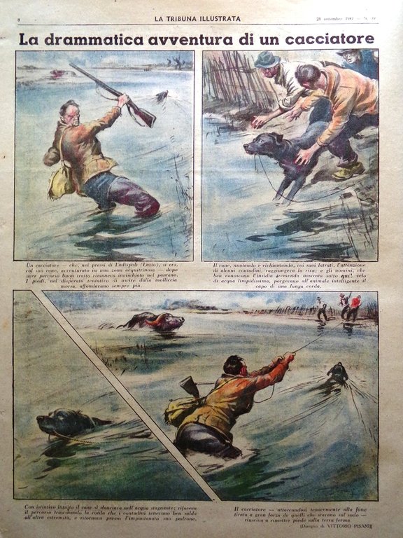 La Tribuna Italia Illustrata 28 Settembre 1947 Sepolcro Esodi in …