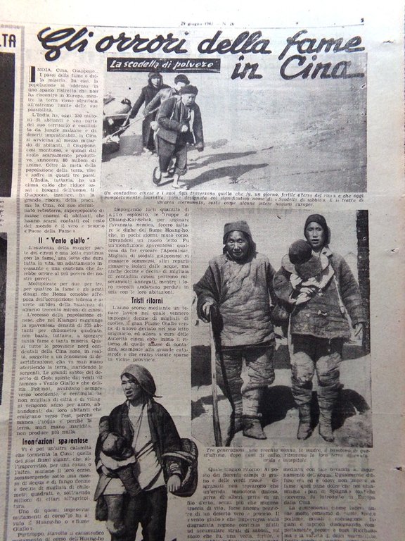 La Tribuna Italia Illustrata 29 Giugno 1947 Microonde Monte Palomar …