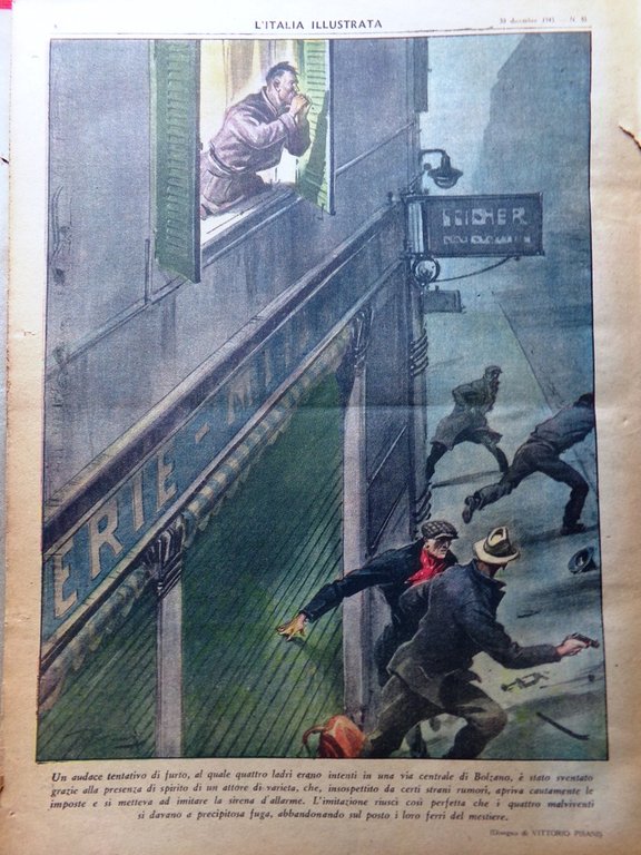 La Tribuna Italia Illustrata 30 Dicembre 1945 Boy Scout Greta …