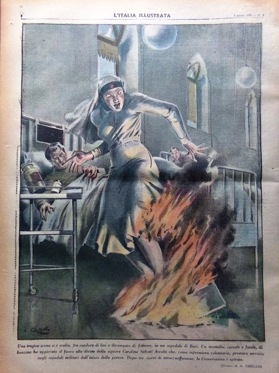 La Tribuna Italia Illustrata 4 Marzo 1945 WW2 Esercito Italiano …