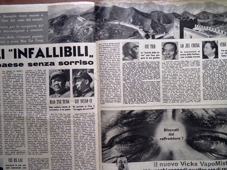 La Tribuna Italia Illustrata 6 Dicembre 1959 Sylvia Lopez Crosby …