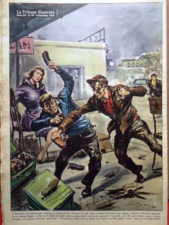 La Tribuna Italia Illustrata 6 Dicembre 1959 Sylvia Lopez Crosby …