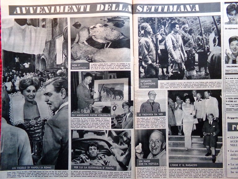 La Tribuna Italia Illustrata 6 Settembre 1959 Bosè Galli Johansson …