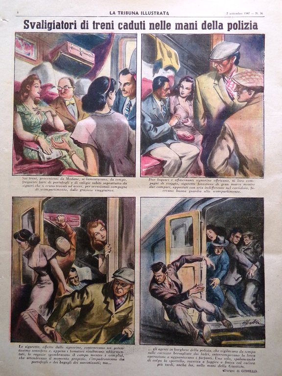 La Tribuna Italia Illustrata 7 Settembre 1947 Waksman Segreti del …