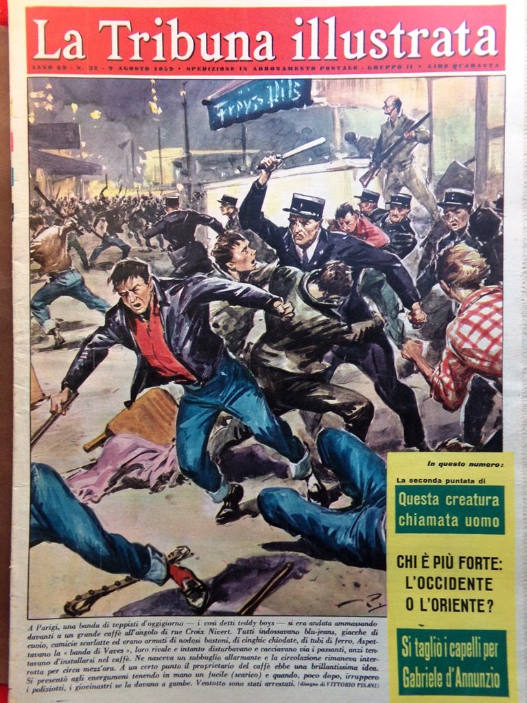 La Tribuna Italia Illustrata 9 Agosto 1959 Callas Varini Dennerlein …