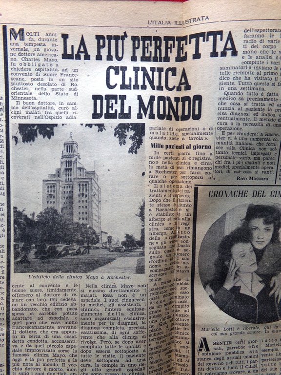 La Tribuna Italia Illustrata 9 Dicembre 1945 Processo Norimberga Bruchsal …