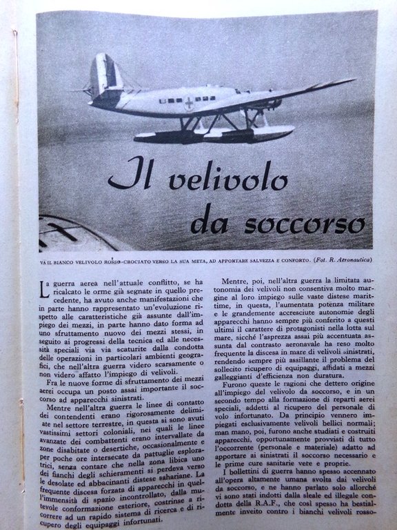 Le Vie d'Italia Aprile 1943 Aereo Soccorso Viaggio Toscana Turismo …