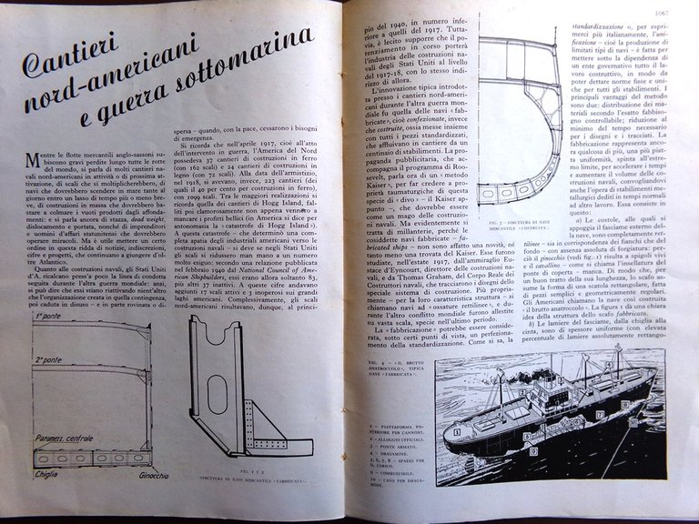 Le Vie d'Italia Dicembre 1942 Strada Balcanica Perugino Casa Boccaccio …