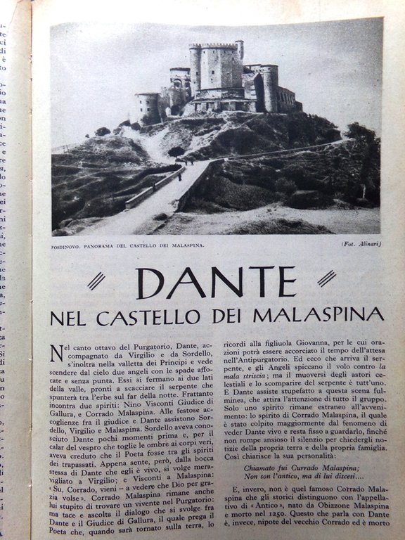 Le Vie d'Italia Maggio 1943 Dante Malaspina Medici Infermiere Radio …