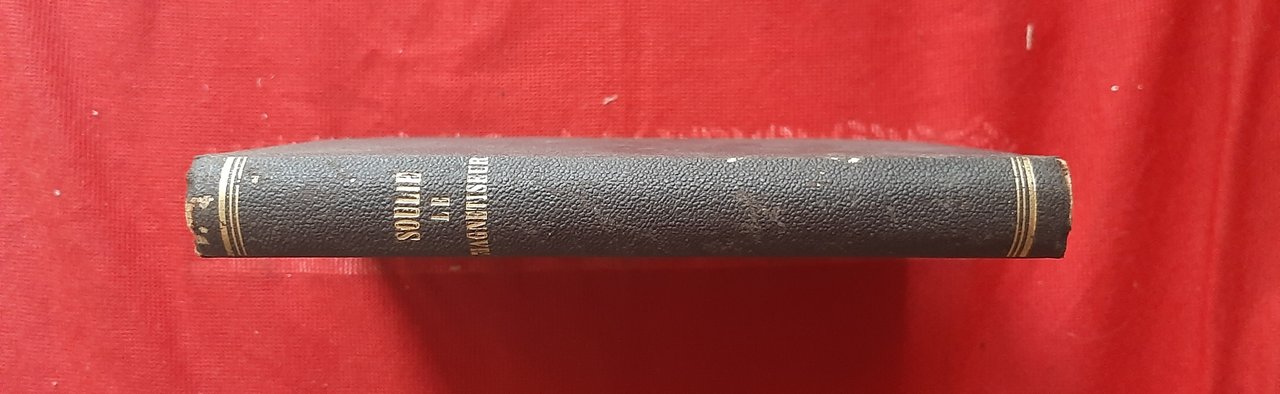 Libro Antico Originale del 1858 di Frédéric Soulié Le Magnétiseur …