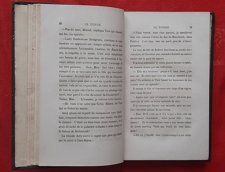 Libro Antico Originale del 1859 di Paul Féval Le Tueur …