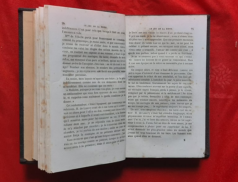 Libro Antico Originale del 1868 di Comtesse Dash Le Jeau …