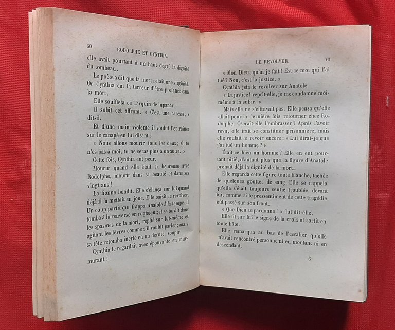Libro Antico Originale del 1888 di Arsène Houssaye Rodolphe et …