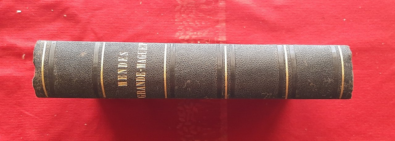 Libro Antico Originale del 1888 di Catulle Mendes Grande Maguet …