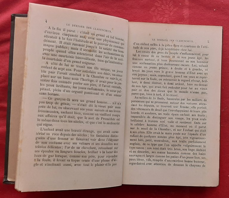 Libro Antico Originale del 1891 di Ouida Le Dernier des …