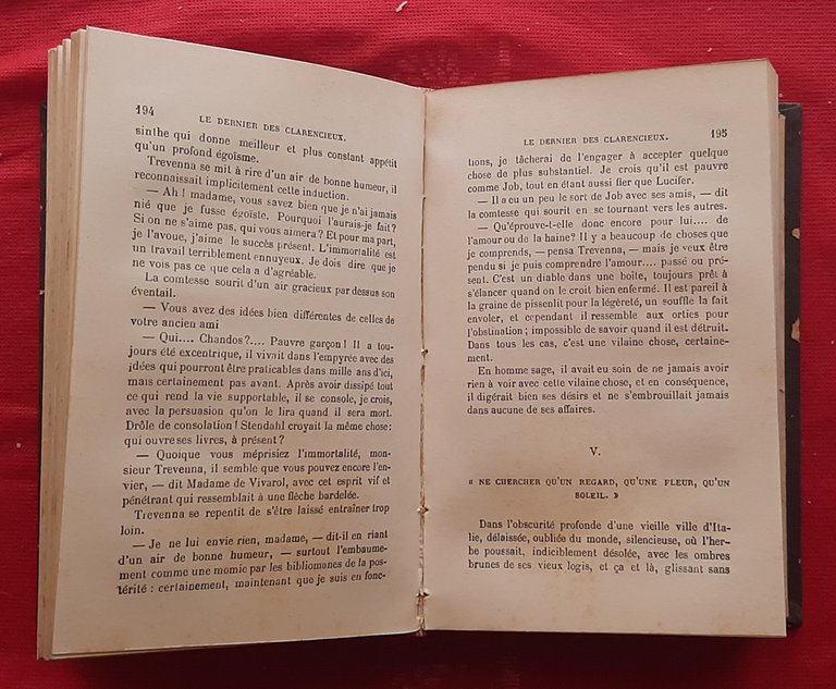 Libro Antico Originale del 1891 di Ouida Le Dernier des …